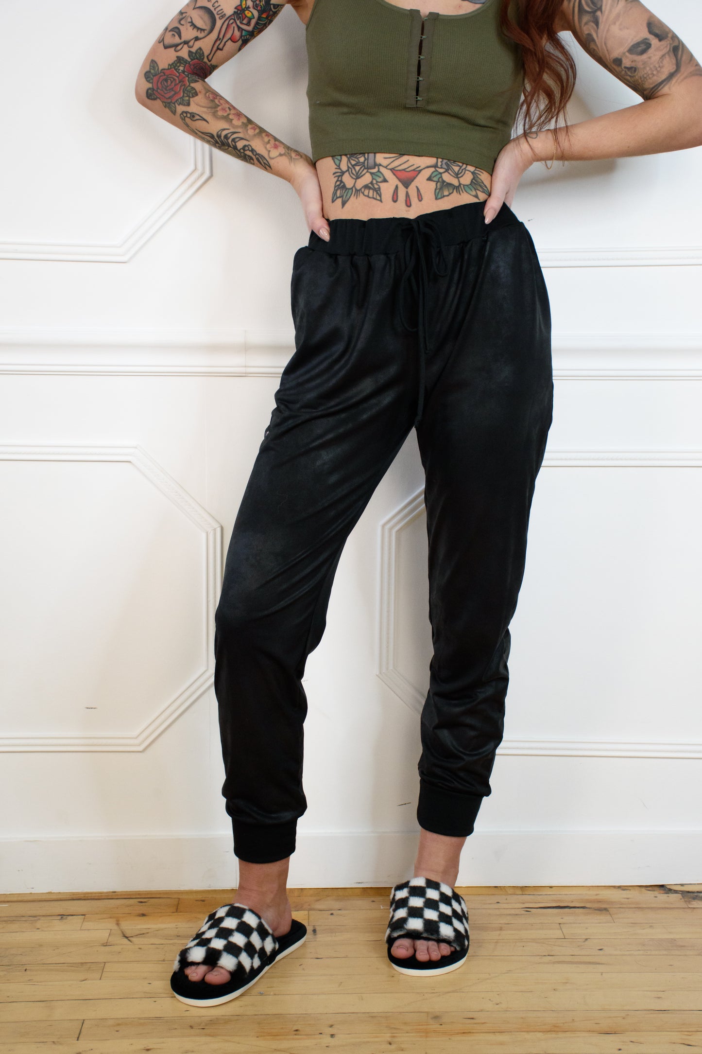 Textured Joggers